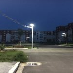 solar powered street light